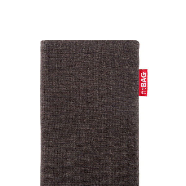 fitBAG Jive Brown    custom tailored fine suit sleeve with integrated MicroFibre lining