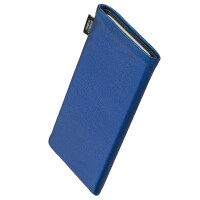 fitBAG Groove Blue    custom tailored nappa leather sleeve with integrated MicroFibre lining