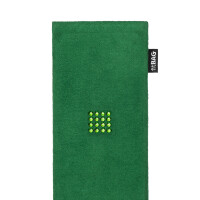 fitBAG Pop Classic Emerald Tile    custom tailored Alcantara® sleeve with Swarovski® Crystals