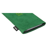 fitBAG Pop Classic Emerald Tile    custom tailored Alcantara® sleeve with Swarovski® Crystals