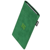 fitBAG Pop Classic Emerald Tile    custom tailored Alcantara® sleeve with Swarovski® Crystals