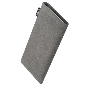 fitBAG Pop Classic Gray Tile    custom tailored Alcantara® sleeve with Swarovski® Crystals