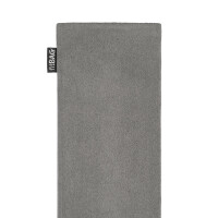 fitBAG Pop Classic Gray Love    custom tailored Alcantara® sleeve with Swarovski® Crystals