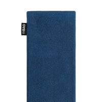 fitBAG Pop Classic Blue Tile    custom tailored Alcantara® sleeve with Swarovski® Crystals