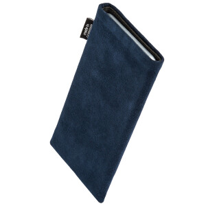 fitBAG Classic Blue Stitch Android Light    custom tailored nappa leather sleeve with integrated MicroFibre lining