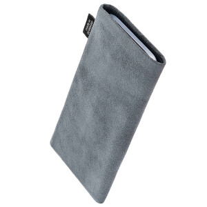 fitBAG Classic Gray Stitch Android Full    custom tailored nappa leather sleeve with integrated MicroFibre lining