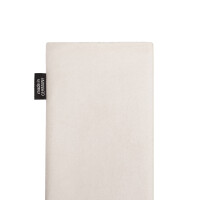 fitBAG Classic White Stitch Android Full    custom tailored nappa leather sleeve with integrated MicroFibre lining