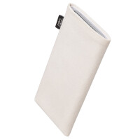 fitBAG Classic White Stitch Android Full    custom tailored nappa leather sleeve with integrated MicroFibre lining