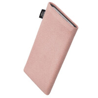 fitBAG Classic Baby Pink Stitch Android Full    custom tailored nappa leather sleeve with integrated MicroFibre lining