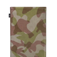 fitBAG Beat Camouflage    custom tailored nappa leather tablet sleeve with integrated MicroFibre lining