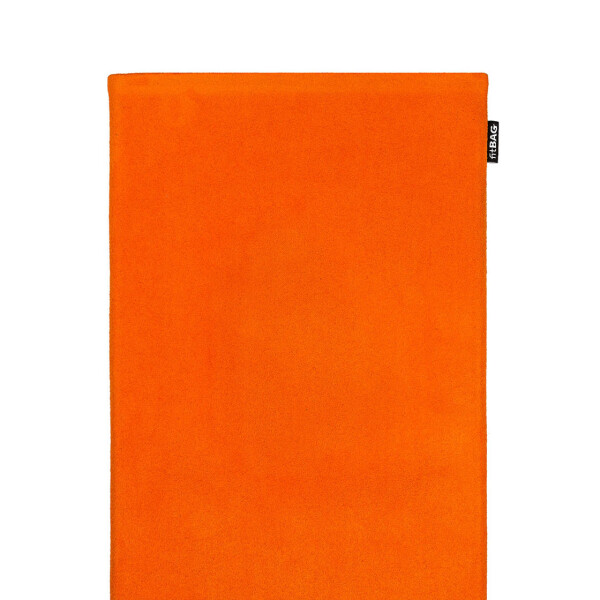 fitBAG Classic Orange    custom tailored Alcantara tablet sleeve with integrated MicroFibre lining