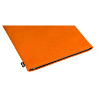 fitBAG Classic Orange    maßgeschneiderte Tablettasche aus Alcantara mit Microfaserinnenfutter