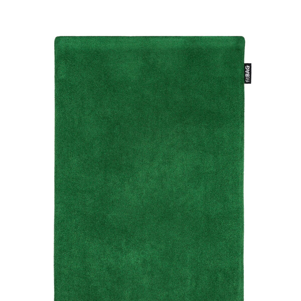 fitBAG Classic Emerald    custom tailored Alcantara tablet sleeve with integrated MicroFibre lining