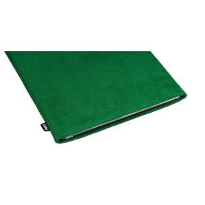 fitBAG Classic Emerald    custom tailored Alcantara tablet sleeve with integrated MicroFibre lining