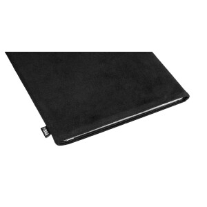 fitBAG Classic Black    custom tailored Alcantara tablet sleeve with integrated MicroFibre lining