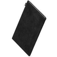 fitBAG Classic Black    custom tailored Alcantara tablet sleeve with integrated MicroFibre lining