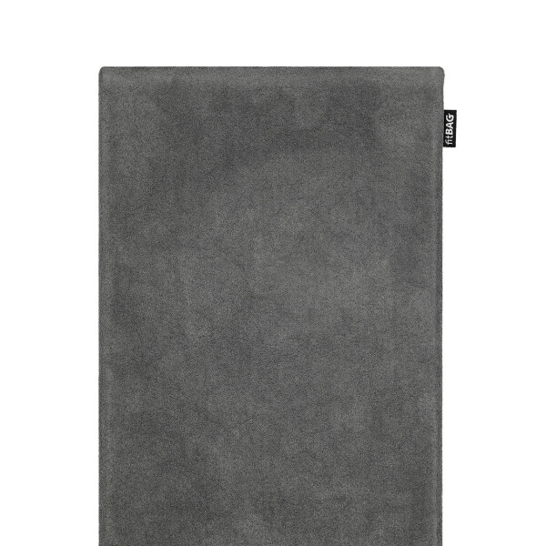 fitBAG Classic Grey    custom tailored Alcantara tablet sleeve with integrated MicroFibre lining