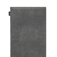 fitBAG Classic Grey    custom tailored Alcantara tablet sleeve with integrated MicroFibre lining