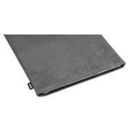 fitBAG Classic Grey    custom tailored Alcantara tablet sleeve with integrated MicroFibre lining