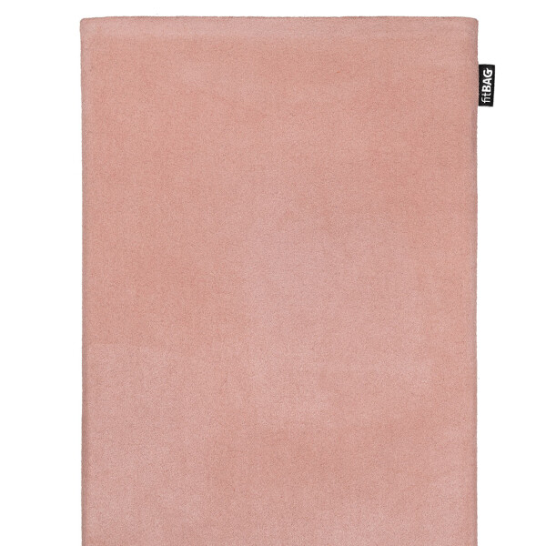 fitBAG Classic Baby Pink    custom tailored Alcantara notebook sleeve with integrated MicroFibre lining