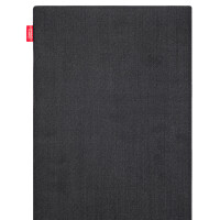 fitBAG Rave Black    custom tailored fine suit notebook sleeve with integrated MicroFibre lining