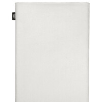 fitBAG Classic White    custom tailored Alcantara notebook sleeve with integrated MicroFibre lining