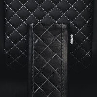 fitBAG Carré Noir    custom tailored nappa leather sleeve with integrated MicroFibre lining