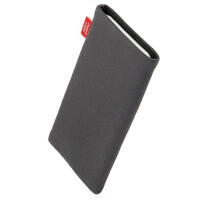 fitBAG Rock Gray    custom tailored fine suit sleeve with integrated MicroFibre lining