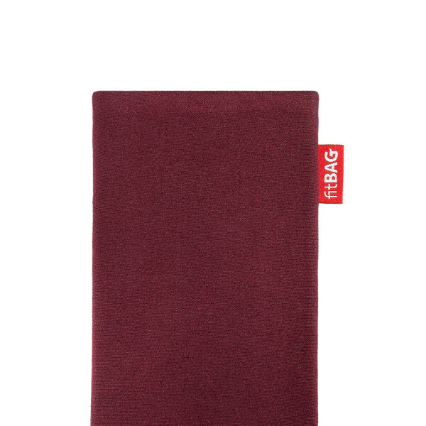 fitBAG Rock Burgundy    custom tailored fine suit sleeve with integrated MicroFibre lining