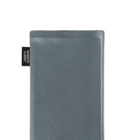 fitBAG Fusion Alcantara Nappa Leather Gray    custom tailored fine suit sleeve with integrated MicroFibre lining