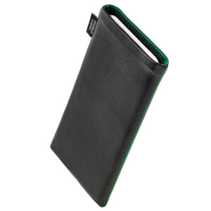 fitBAG Fusion Green Black    custom tailored fine suit sleeve with integrated MicroFibre lining