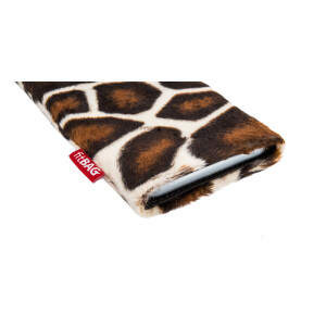 fitBAG Bonga Giraffe    custom tailored faux fur sleeve with integrated MicroFibre lining