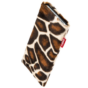 fitBAG Bonga Giraffe    custom tailored faux fur sleeve with integrated MicroFibre lining