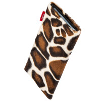 fitBAG Bonga Giraffe    custom tailored faux fur sleeve with integrated MicroFibre lining