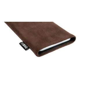 fitBAG Classic Brown    custom tailored Alcantara® sleeve with integrated MicroFibre lining