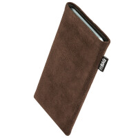 fitBAG Classic Brown    custom tailored Alcantara® sleeve with integrated MicroFibre lining