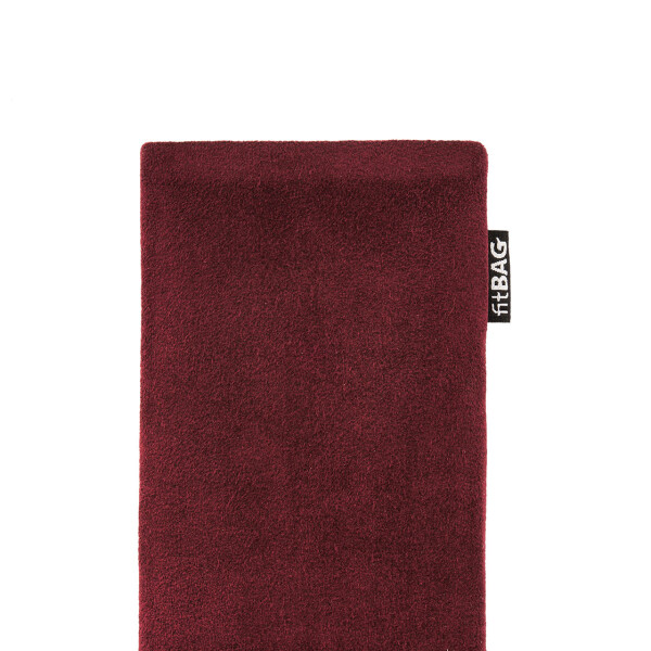 fitBAG Classic Burgundy    custom tailored Alcantara® sleeve with integrated MicroFibre lining