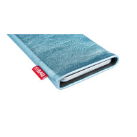 fitBAG Groove Turquoise    custom tailored nappa leather sleeve with integrated MicroFibre lining