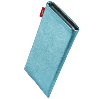 fitBAG Groove Turquoise    custom tailored nappa leather sleeve with integrated MicroFibre lining